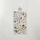 suatelier Flower Letter sticker