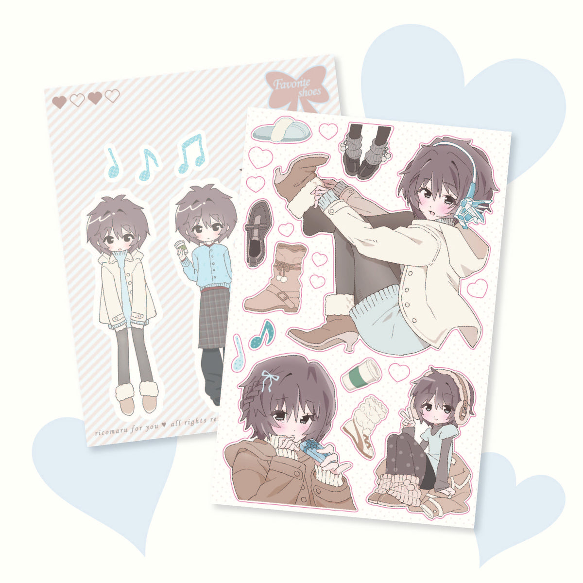 Rico_Maru  My Favorite Shoes Sticker