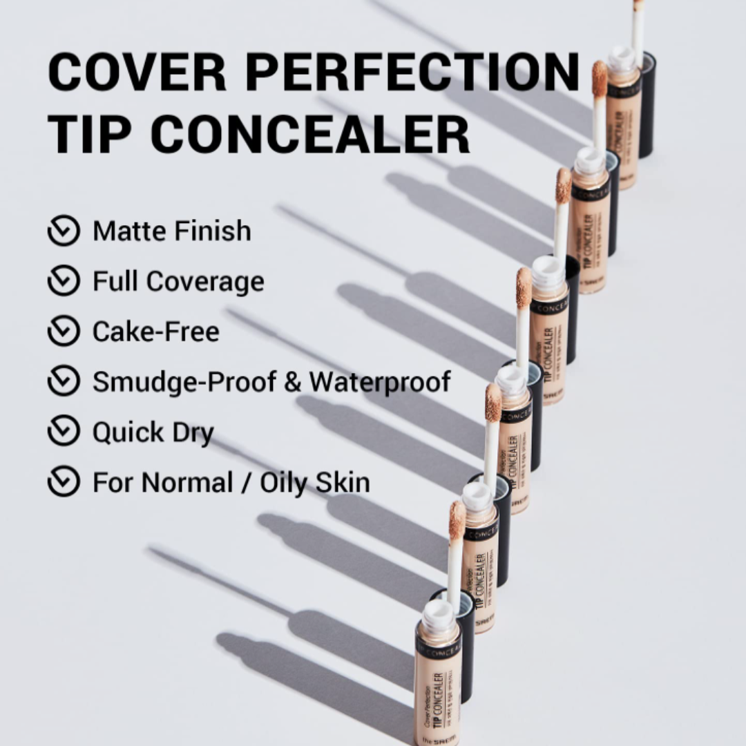 The Saem - Cover Perfection Tip Concealer - 6 colors