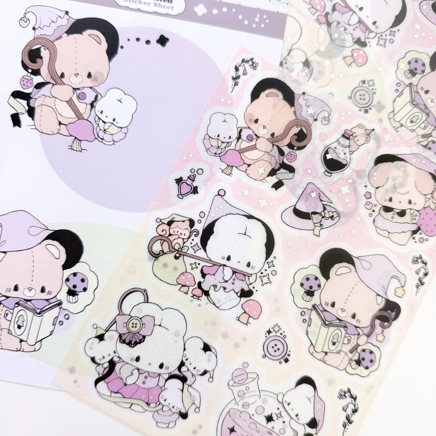 Atelier by Jo Enchanted: Large Washi Sticker Sheet