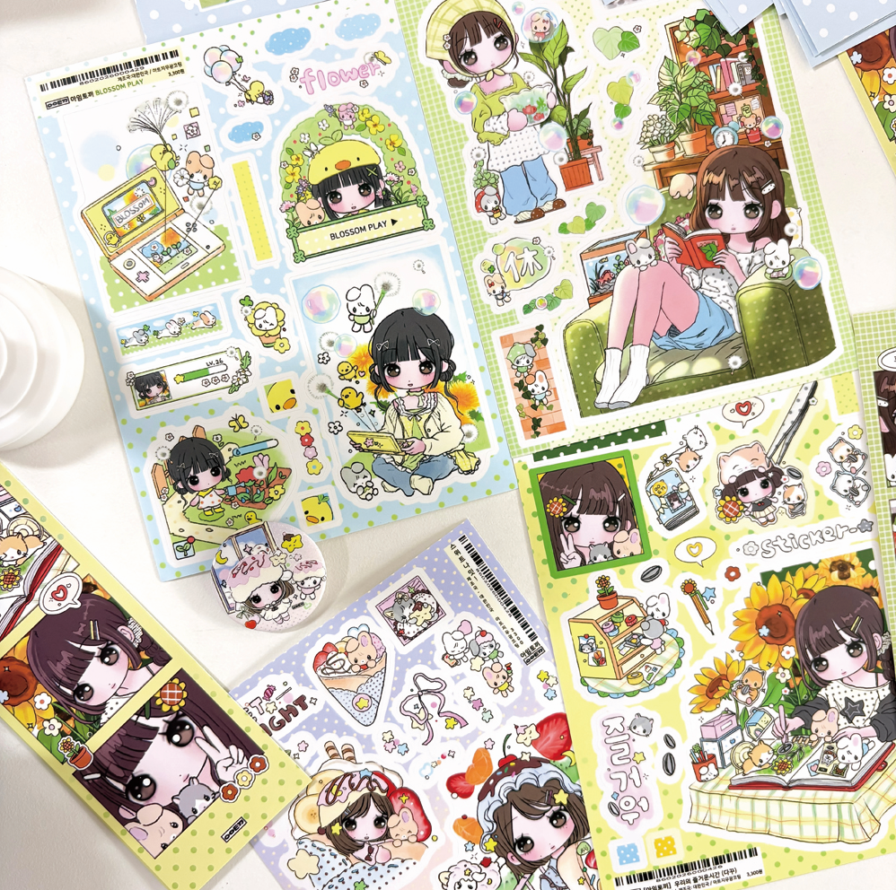 imtokki Cozy Botanical Sticker