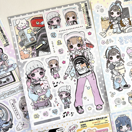 imtokki What's in my bag Sticker