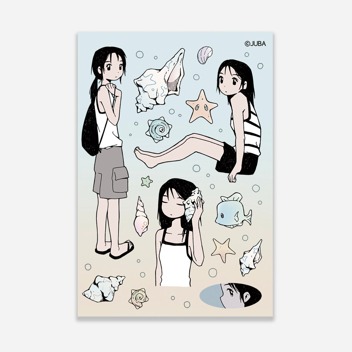 Juba Ocean Seashell Sticker