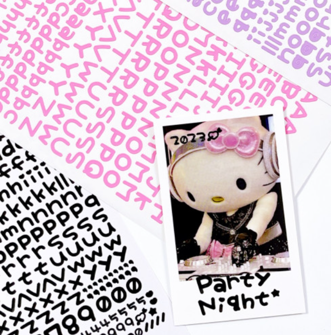 Mering Chi ABCs Sticker [5 vars]