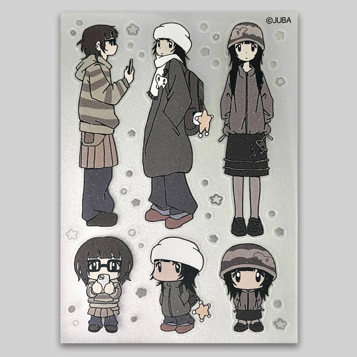 Juba Winter Girl Sticker