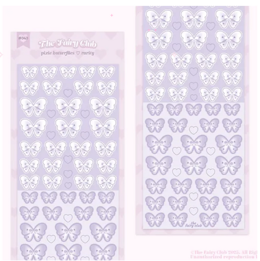 thefairyclub Pixie Butterflies ♥︎ Rarity sticker