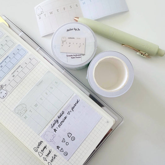 Atelier by Jo Perforated Memo Roll: Large Weekly
