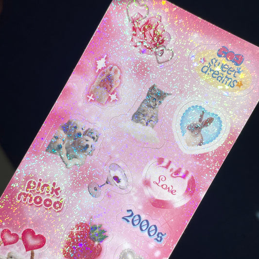 bitbybit 2000s vibe pink sticker