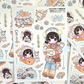 imtokki Winter Penguin and Fishcake Sticker