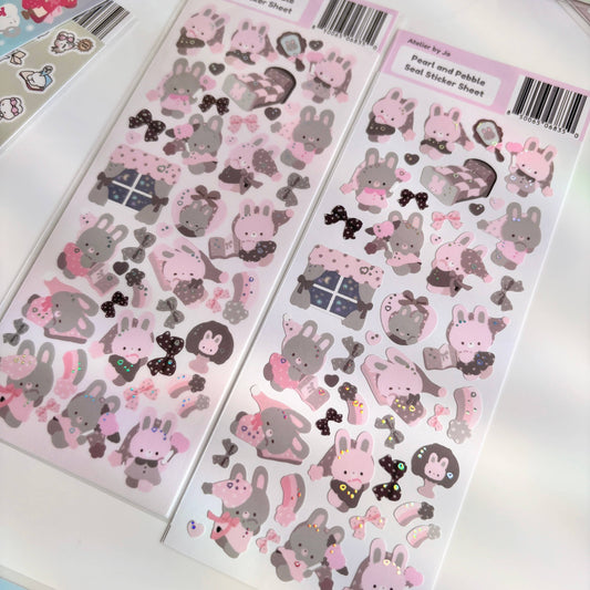 Atelier by Jo Pearl and Pebble Deco Sticker Sheet