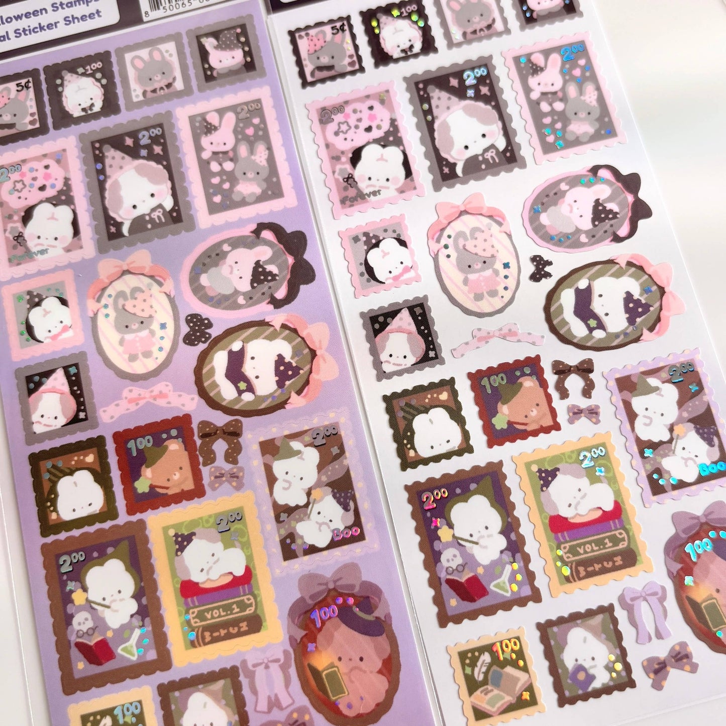 Atelier by Jo Halloween Stamps Deco Sticker Sheet