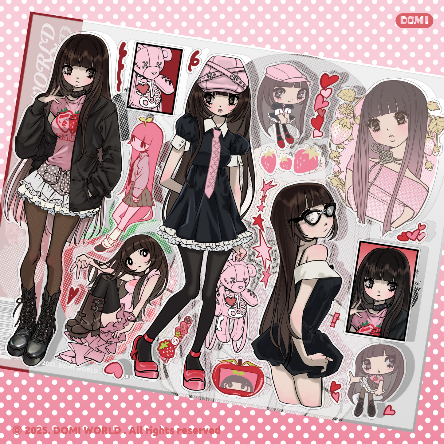 Domi World Hana Sticker