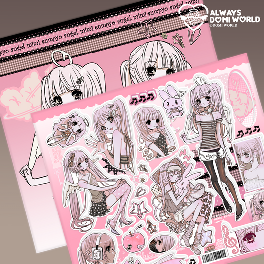 DOMI World Angel Mimi Sticker