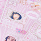 Pearly Button 2000s Susa Gyaru Frame Sticker