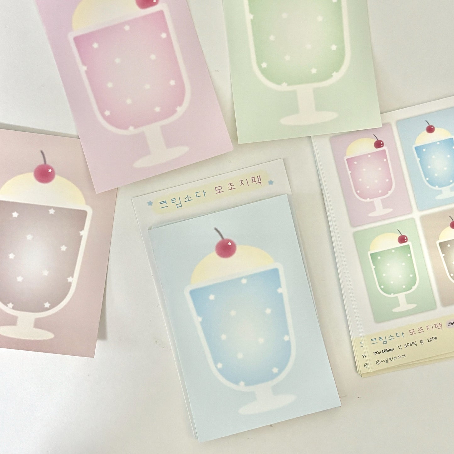 theglintof Melon Soda Sticker Pack