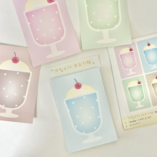 theglintof Melon Soda Sticker Pack