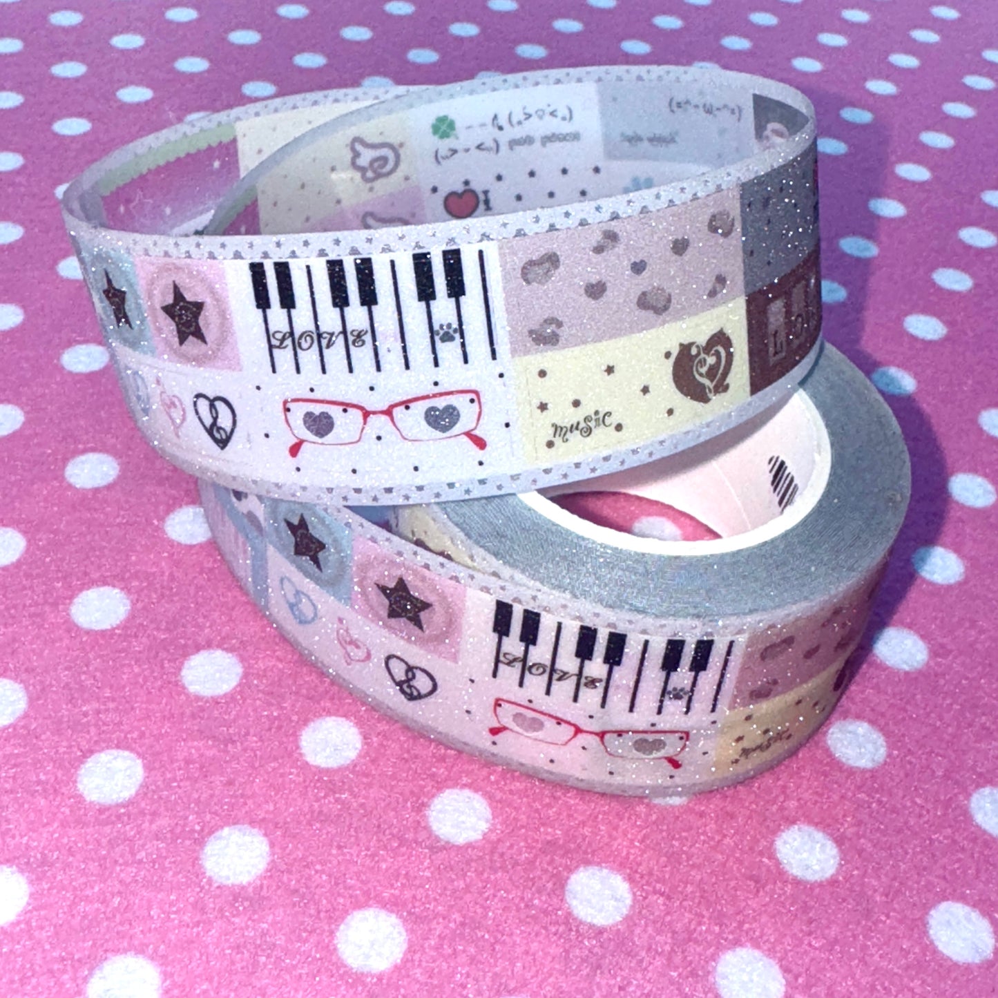 Happy Nyang Day I love me Kiss-Cut Tape