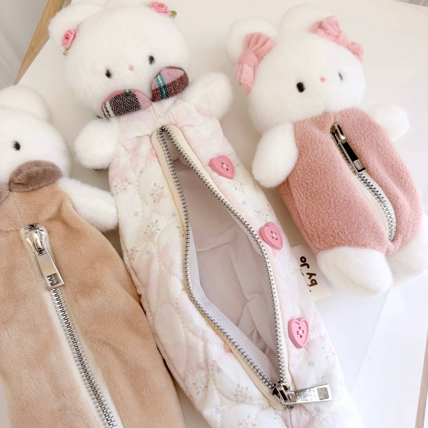 Atelier by Jo Soft Pink Pencil Pouch