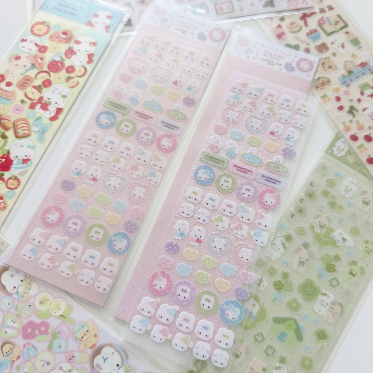 Atelier By Jo Teeny Tiny Glitter Sticker Sheet 2 vars