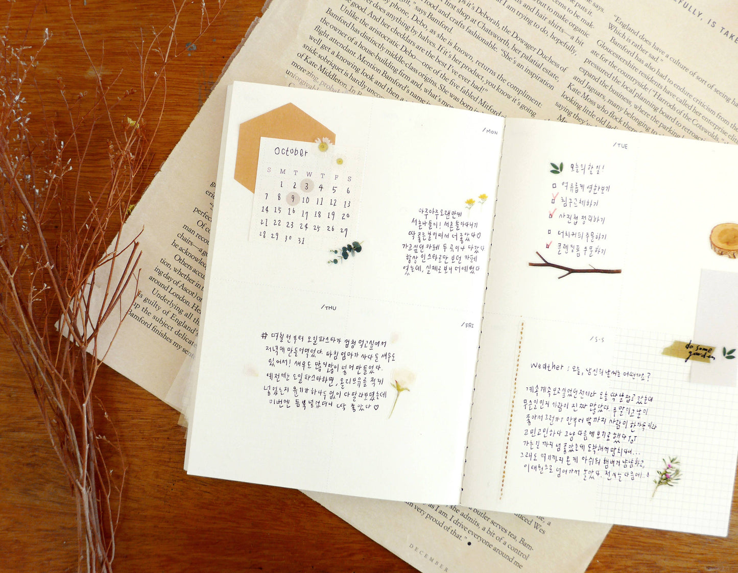 suatelier Flower Letter sticker