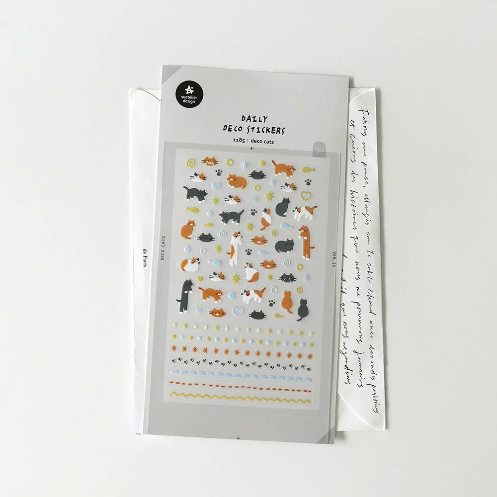 suatelier Deco cats sticker