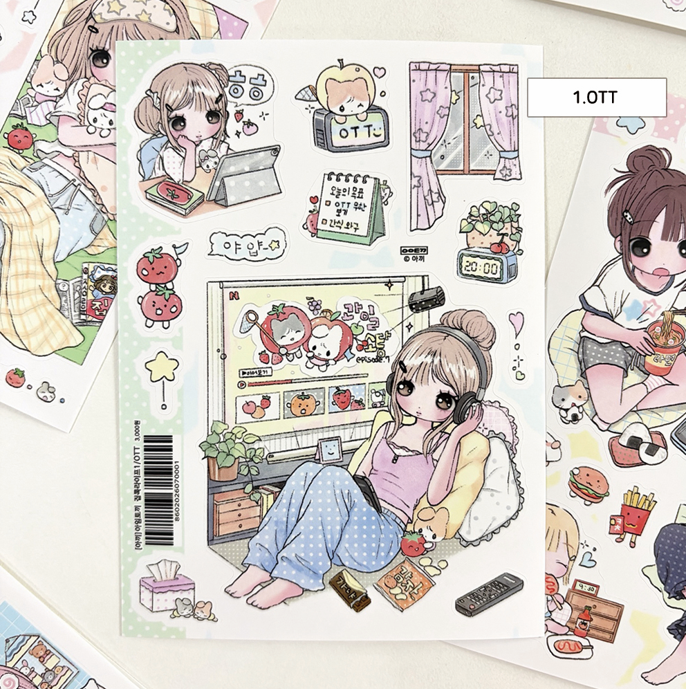 imtokki  Home Life Sticker