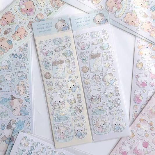 Atelier by Jo Candy Cuties Deco Sticker Sheet
