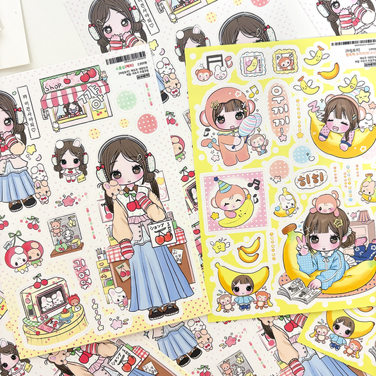 imtokki Fruits Trinkets Sticker (2 vars)