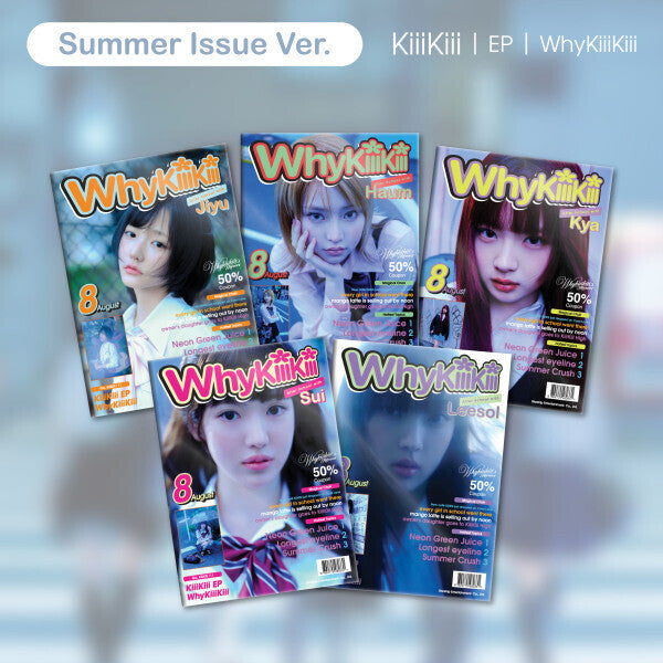 KiiiKiii EP WhyKiiiKiii  Summer Issue Ver