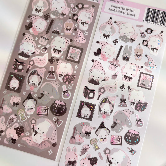 Atelier by Jo Coquette Witch Deco Sticker Sheet