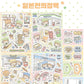 Cotton Danchoo Japanese Convenience Store Sticker Set