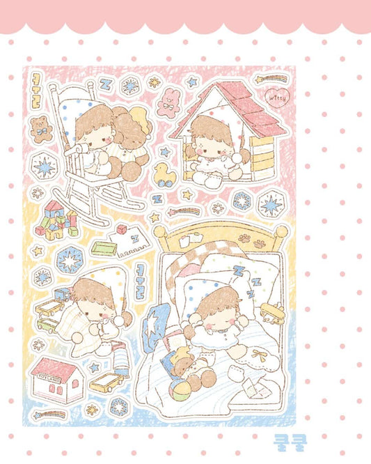 Cotton Danchoo  Dozed Off Sticker
