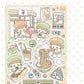 Cotton Danchoo Japanese Convenience Store Sticker Set