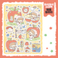 Cotton Danchoo Crunchy Apple Sticker Set