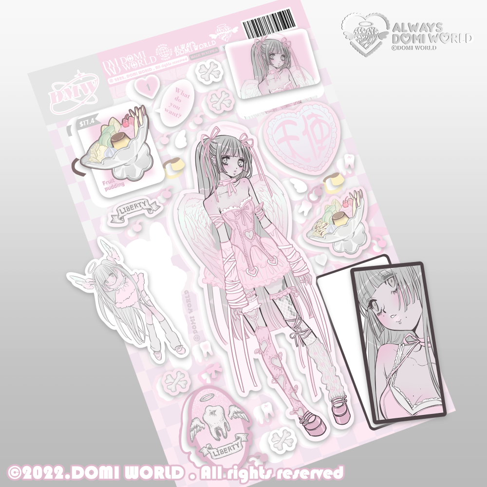 DOMI World Sweet Tooth Angel Sticker