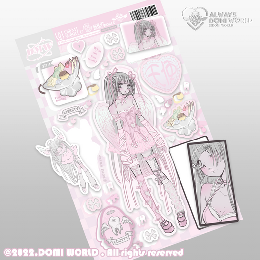 DOMI World Sweet Tooth Angel Sticker
