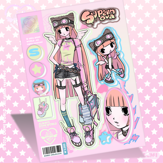 DOMI World Supernova Sticker