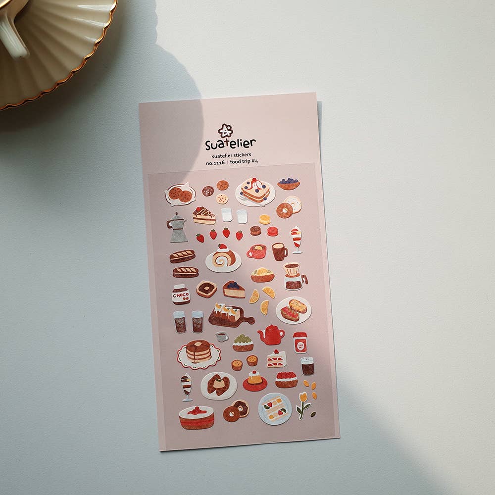 suatelier Food Trip #4 sticker