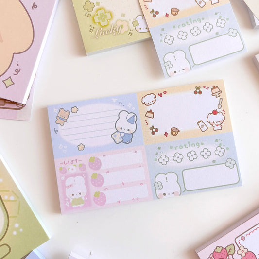 Atelier by Jo Mini Note Quad Memo Pad