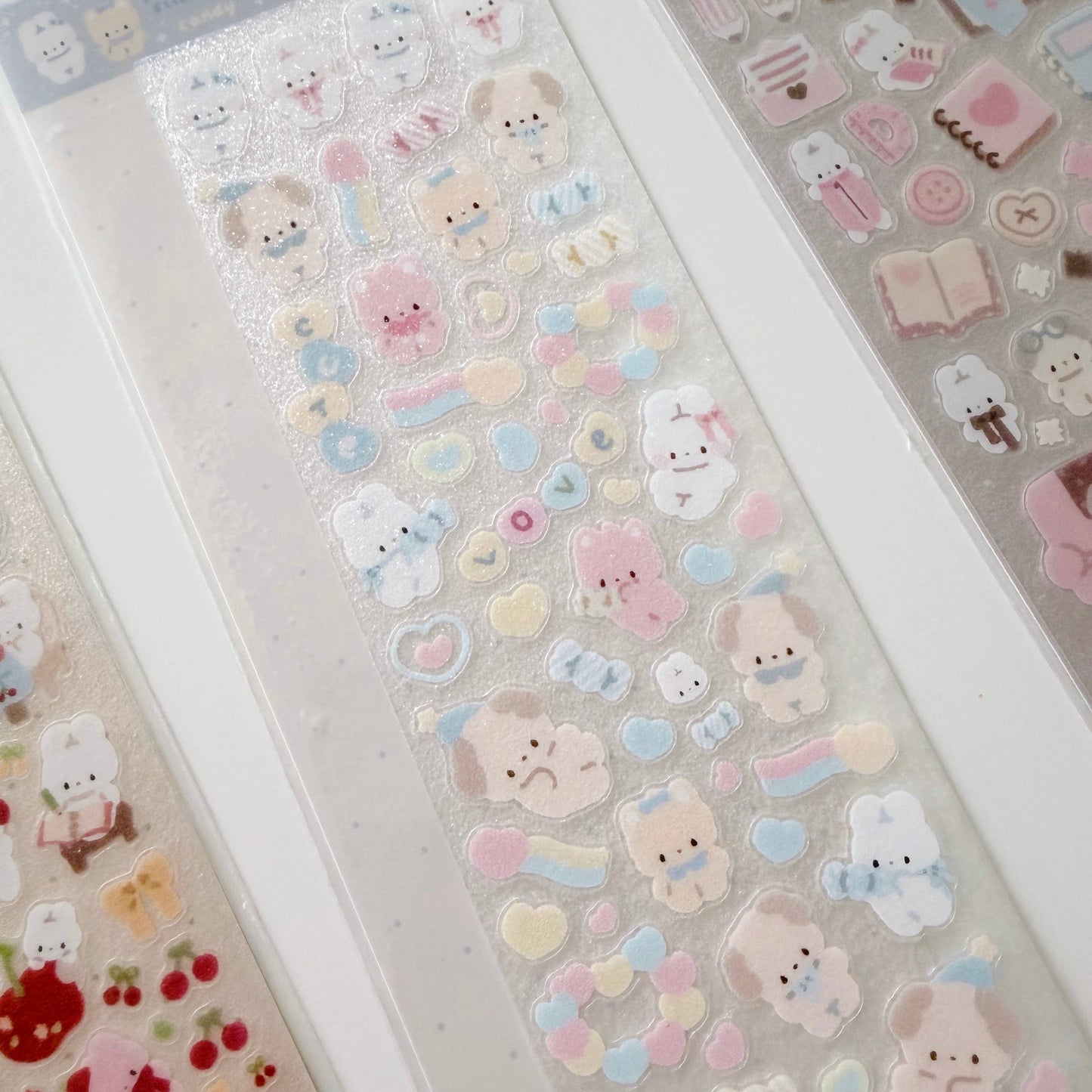 Atelier By Jo Teeny Tiny Glitter Sticker Sheet 2 vars