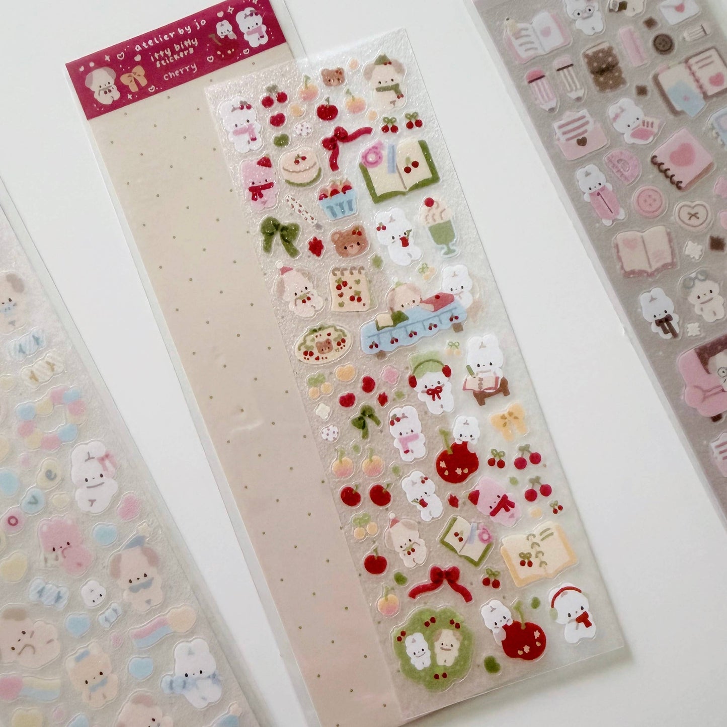 Atelier By Jo Teeny Tiny Glitter Sticker Sheet 2 vars