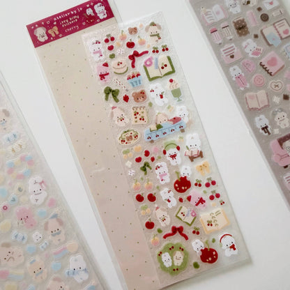 Atelier By Jo Teeny Tiny Glitter Sticker Sheet 2 vars