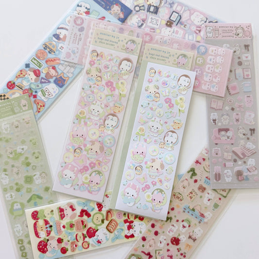 Atelier by Jo Bugs and Blooms Deco Sticker Sheet