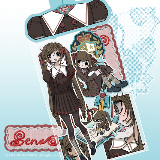 Domi World Sena Die-cut Sticker Set