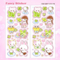 Pink Rue Fancy Sticker (3 vars)