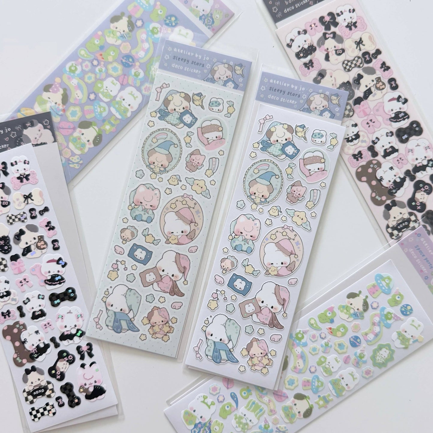 Atelier by Jo Sleepy Stars Sticker Sheet