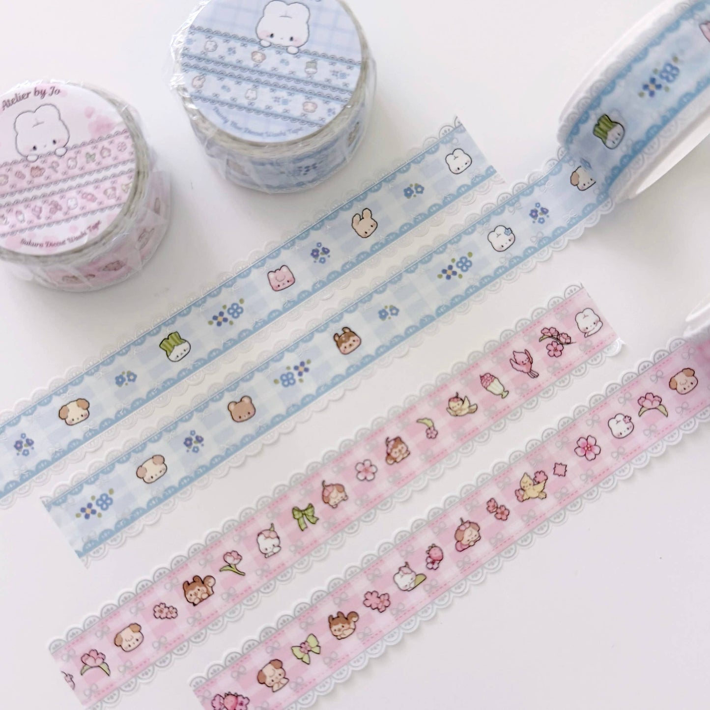 Atelier by Jo Pink Lace Diecut Washi Tape