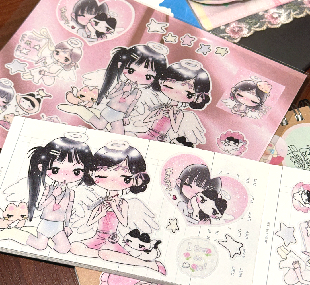 Nanasmood Angel Plan Sticker