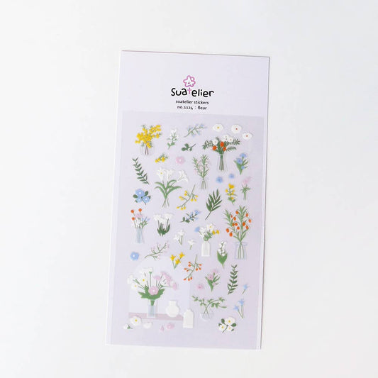 suatelier Fleur sticker
