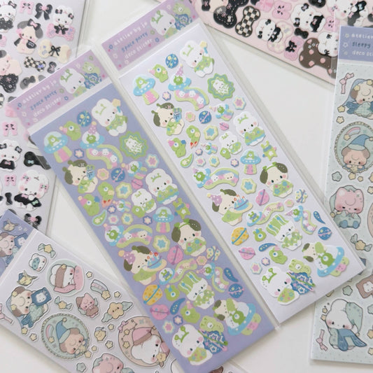 Atelier by Jo Space Party Deco Sticker Sheet